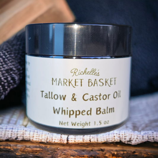Tallow & Castor Oil Whipped Balm